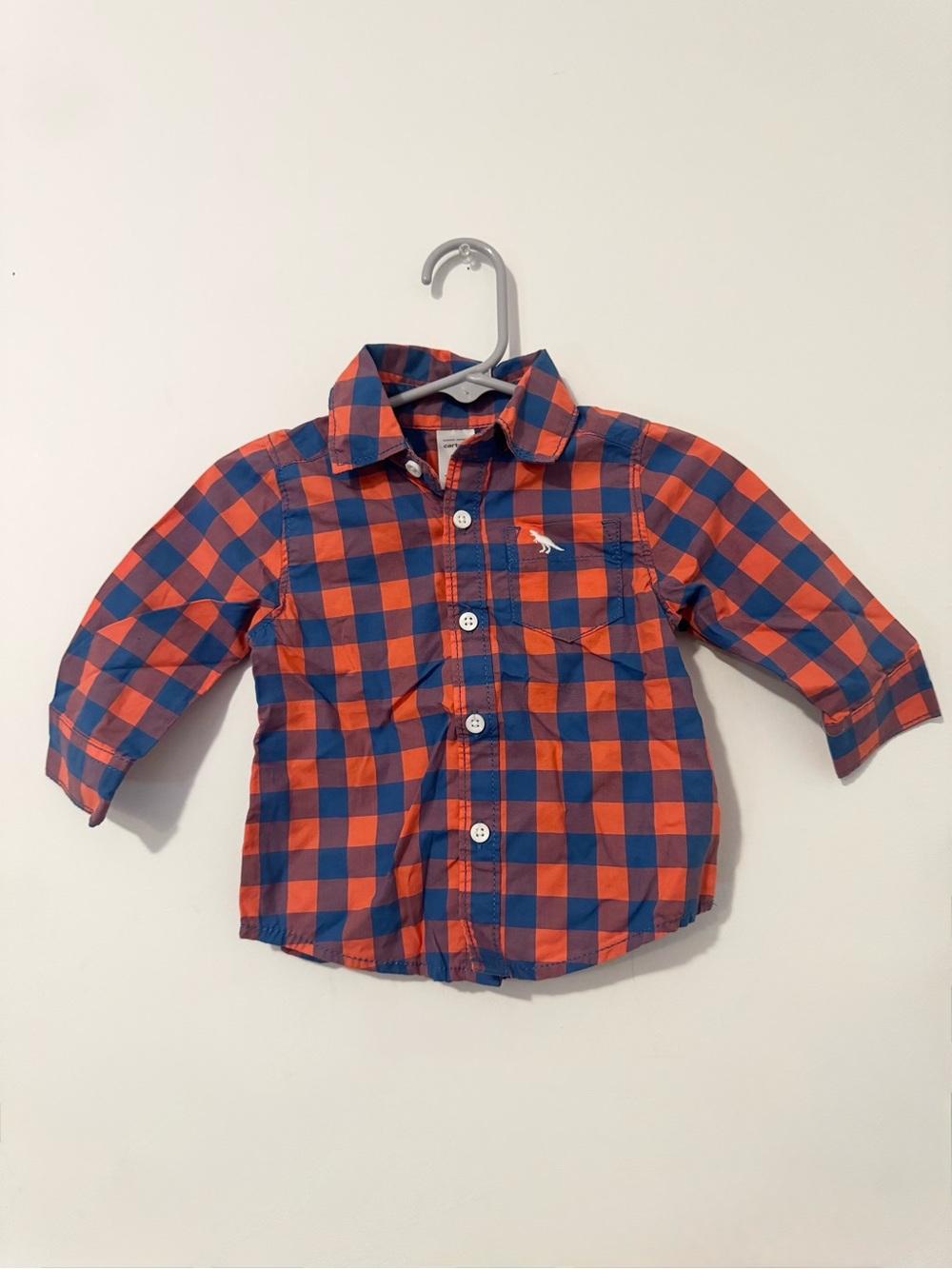 Carter’s Infant Boys Plaid Button-Down Shirt